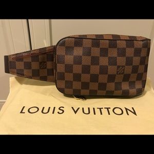 Authentic Louis Vuitton Geronimos Waist Bag